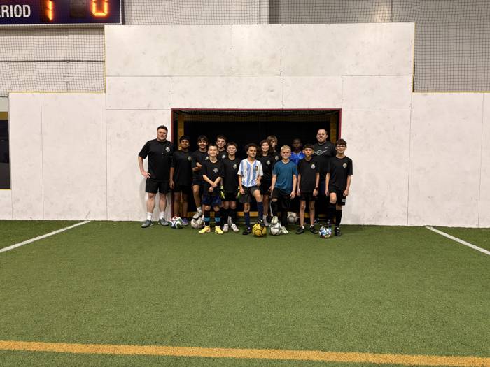 Joga Labs squad on game night at Chaos Sports Performance