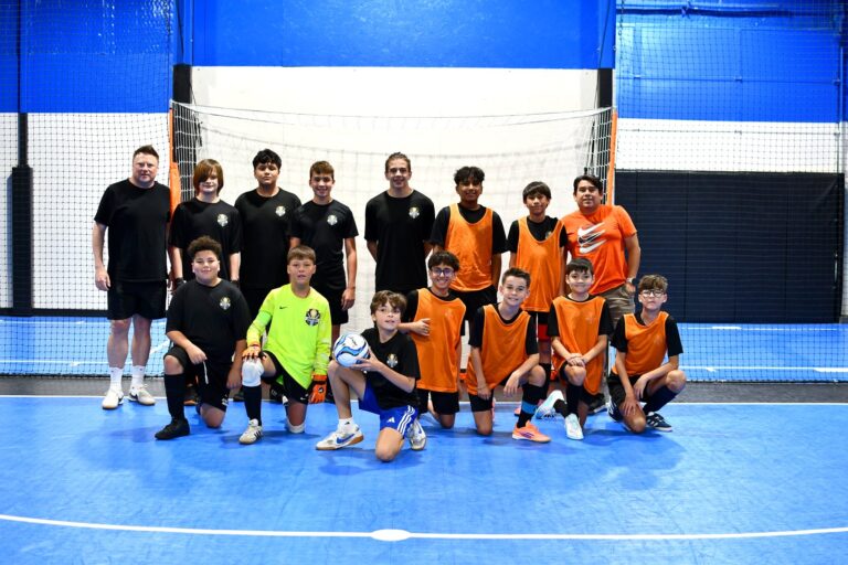 Joga Labs Black and Red team photo, Summer 2 2026 futsal season