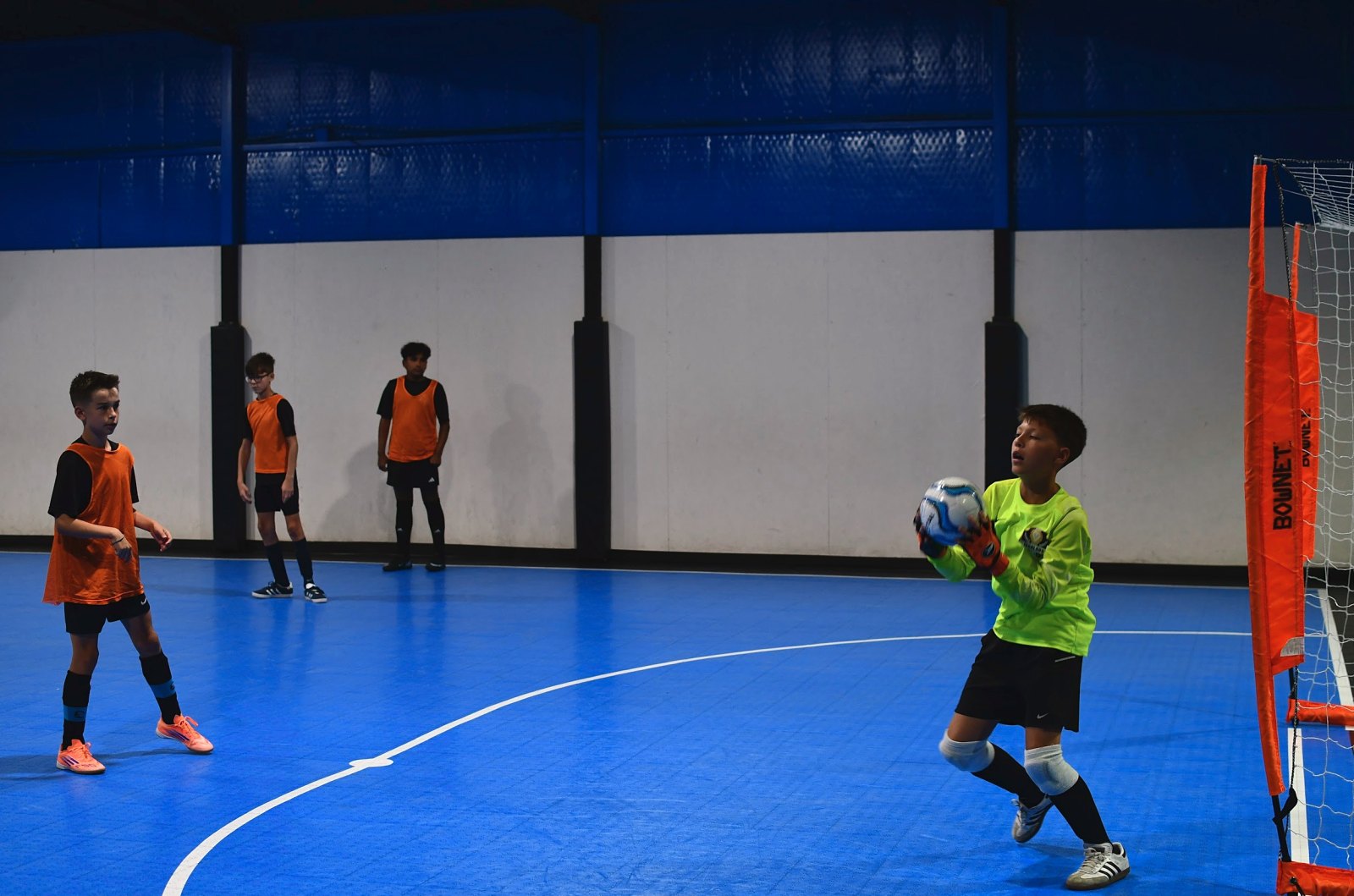 Joga Labs goalkeeper making a save
